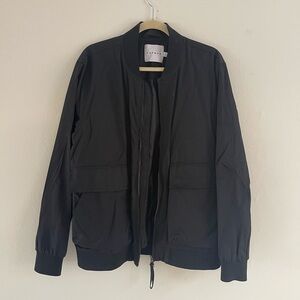 Topman Classic Black Bomber Jacket